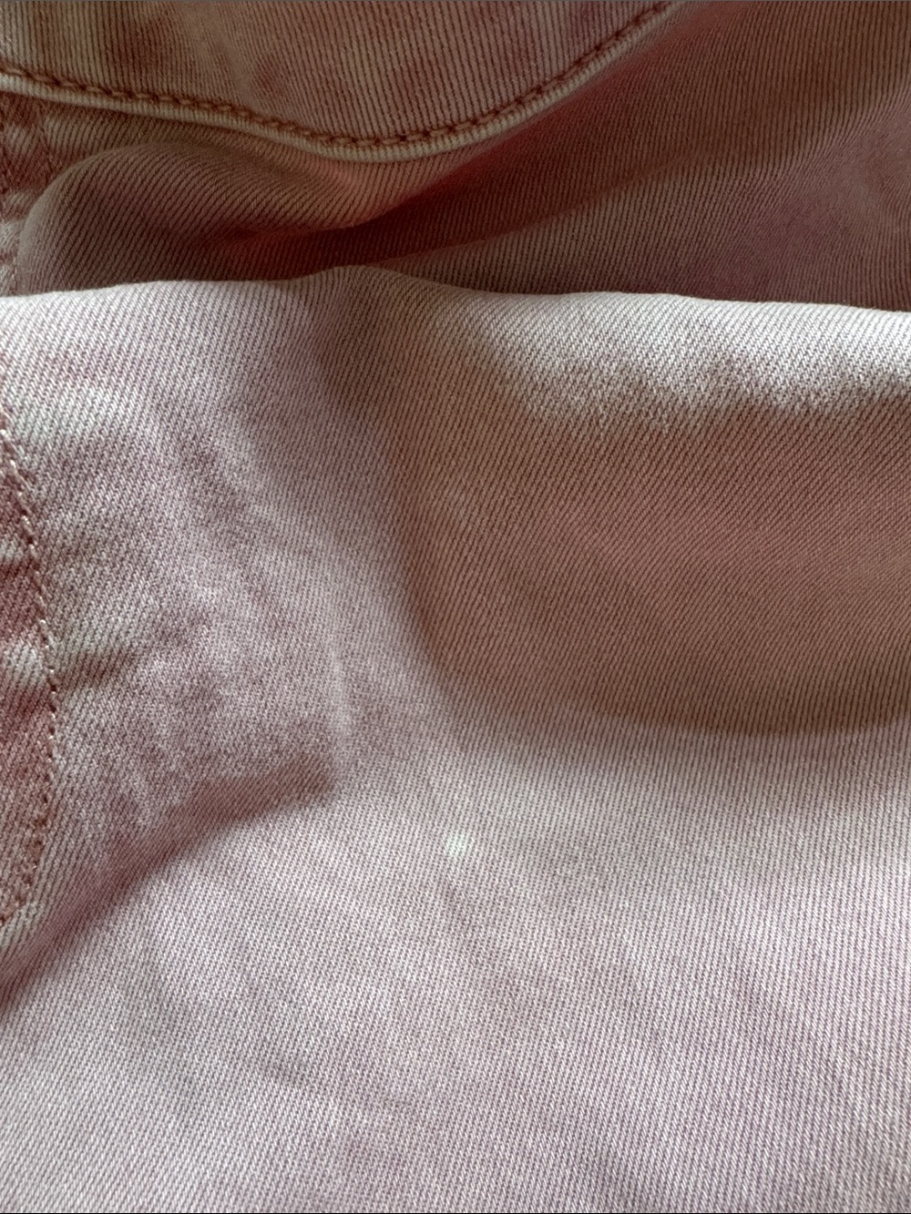Free People High-Waist Flare Jeans in Dusty Rose - Picture 2 of 5